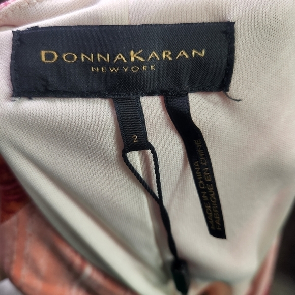 New Donna Karan Graphic Bodycon Formal Dress size 2 - Picture 9 of 9